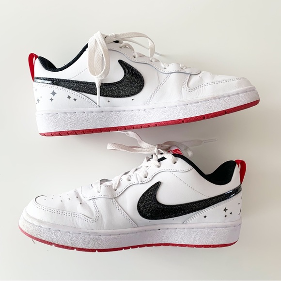 Nike Other - Nike Court Borough Low 2 SE (GS) 'White Very Berry' size 7Y